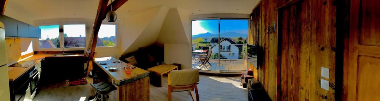 Chaleureux Et Lumineux Avec Vue ! Au Centre Alsace Apartment Selestat